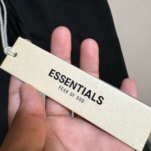 Fear of God Essentials Black Sweatpants